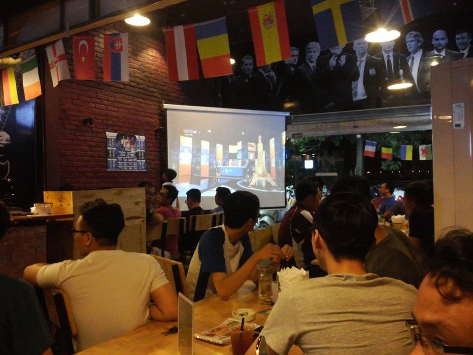Cafe bóng đá Hà Nội