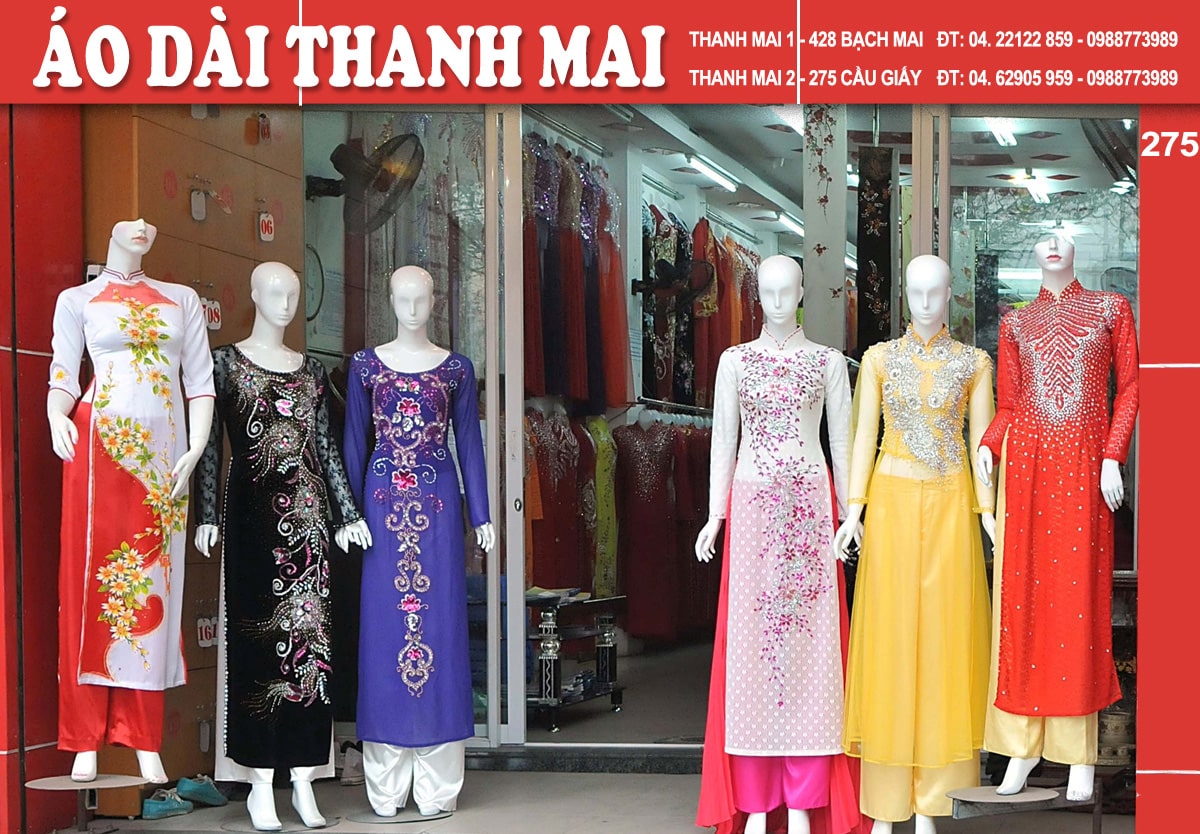 shop áo dài ở Hà Nội
