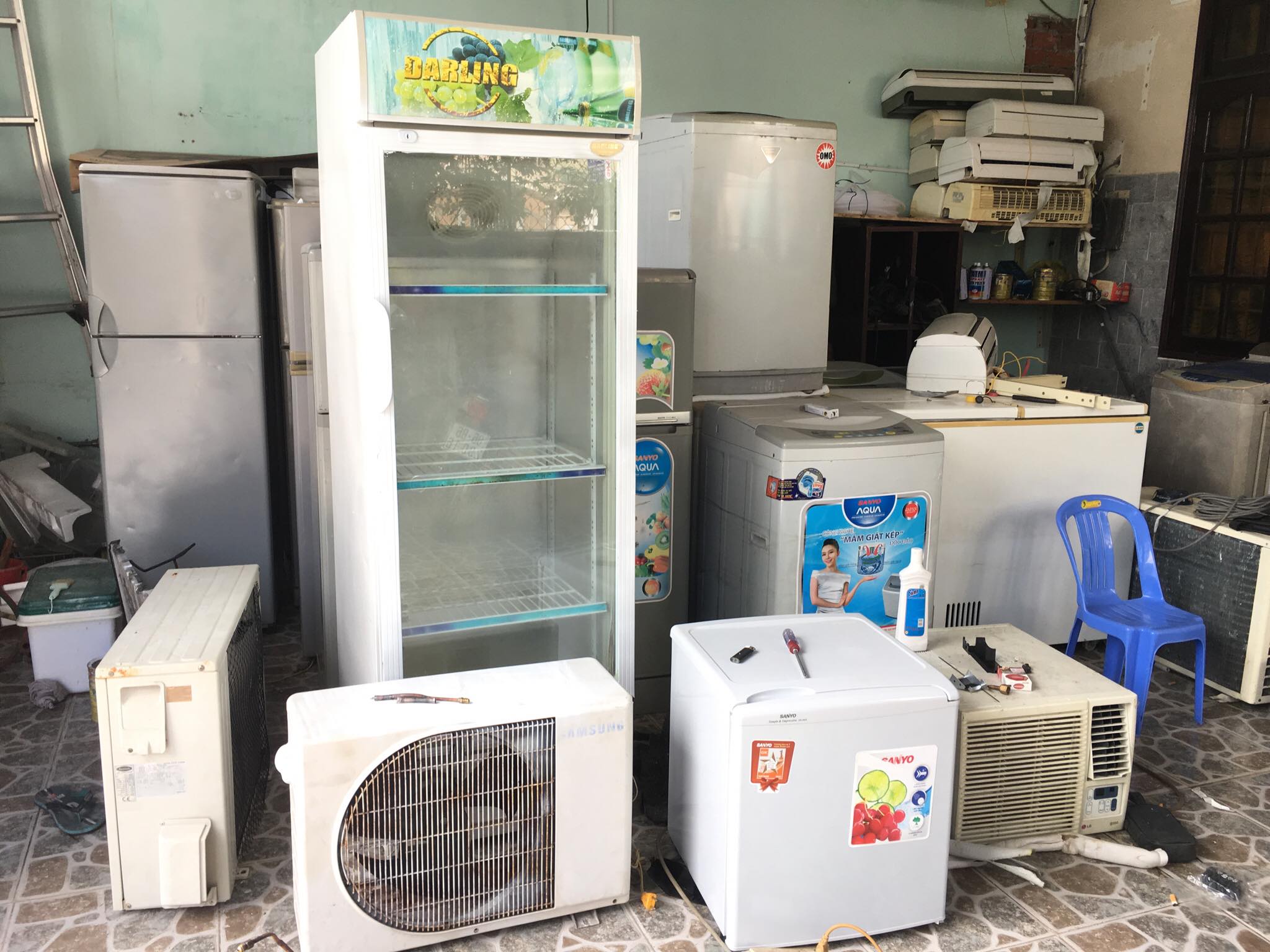 Thu mua tủ lạnh cũ Hà Nội