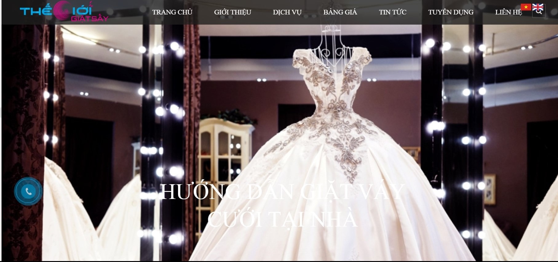 Dịch vụ Giặt váy cưới ảnh viện studio xưởng váy cưới tại Hà Nội