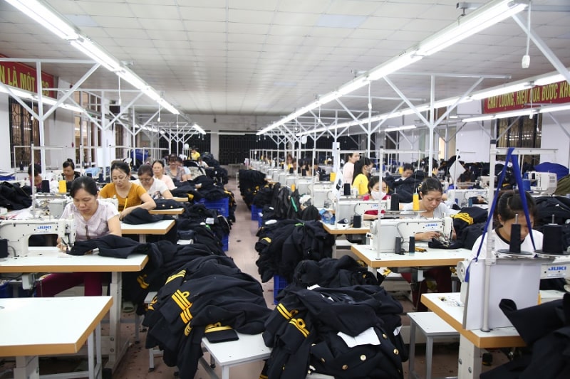 Xưởng may quần áo cao cấp hà nội