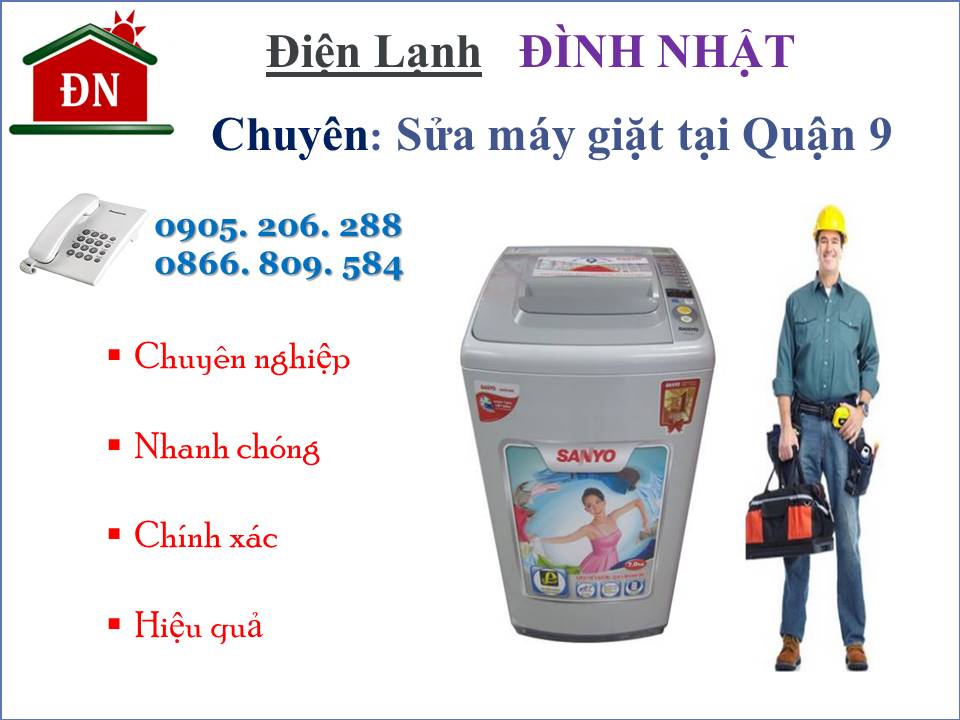 Sửa Chữa Máy Giặt Quận 9 Sài Gòn