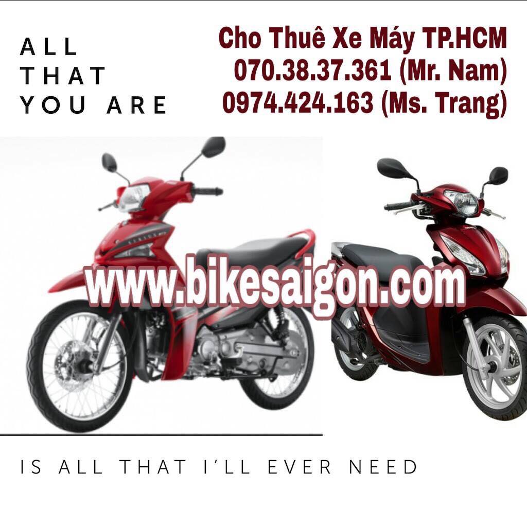 thuê xe máy quận Tân Phú Sài Gòn