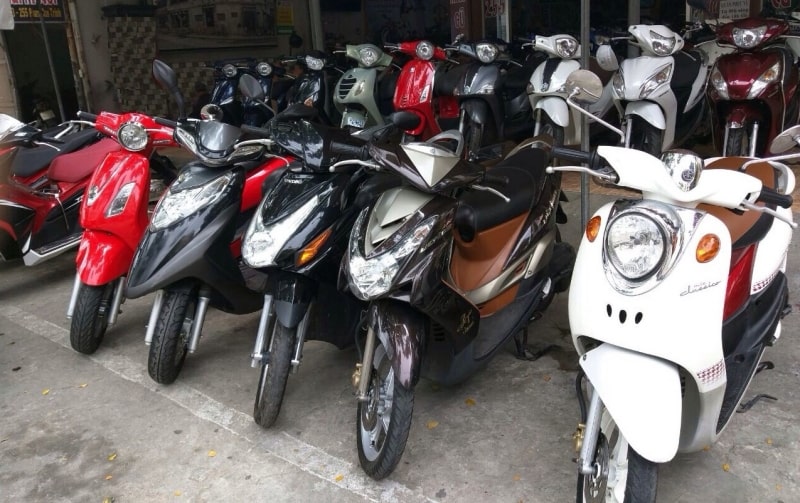 thuê xe máy quận Bình Thạnh sài gòn