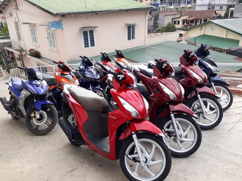 thuê xe máy quận Tân Phú Sài Gòn