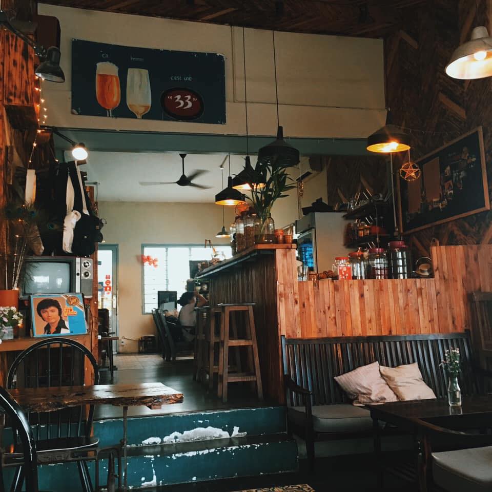quán cà phê vintage ở sài gòn