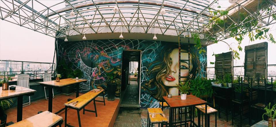  các quán cà phê rooftop Sài Gòn Quận 1 