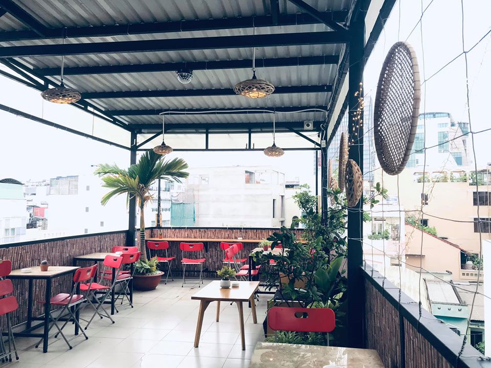  các quán cà phê rooftop Sài Gòn Quận 1 