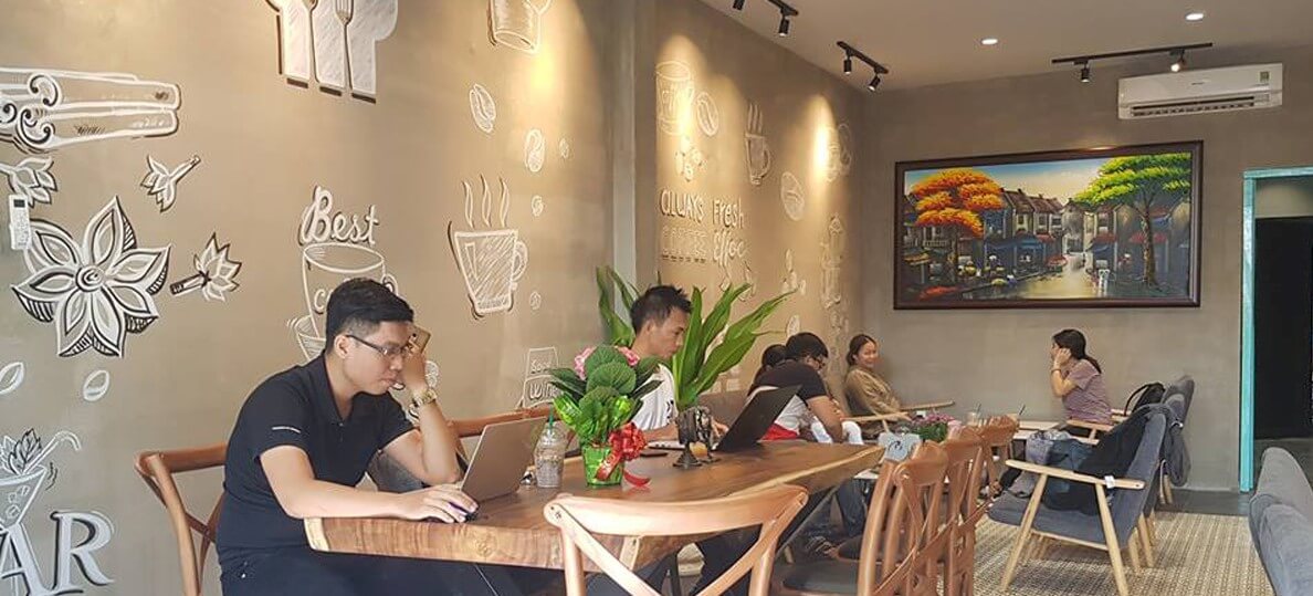 quán cà phê đẹp ở quận Gò Vấp, sài gòn