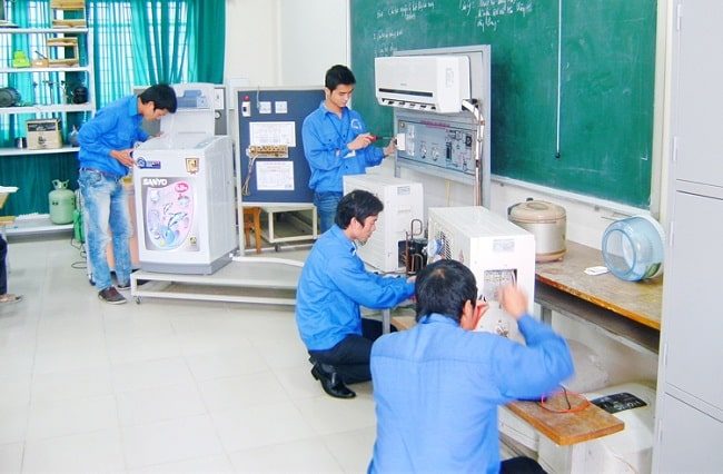 trường dạy nghề điện lạnh tphcm