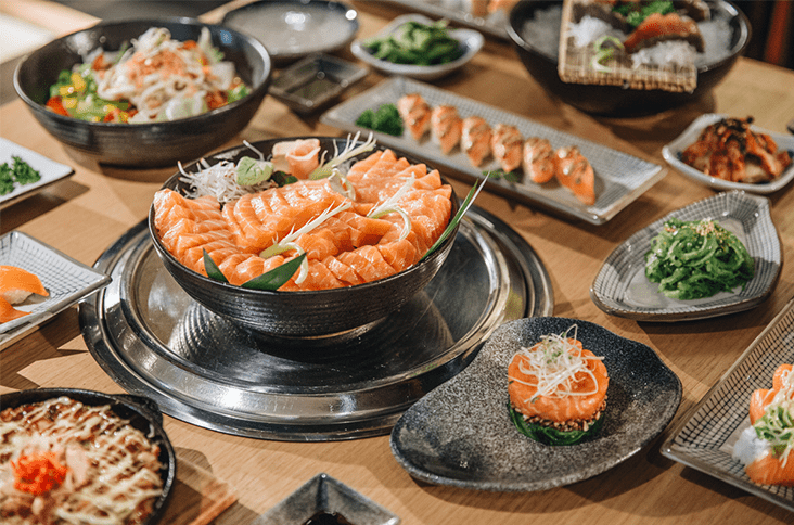buffet sashimi tphcm