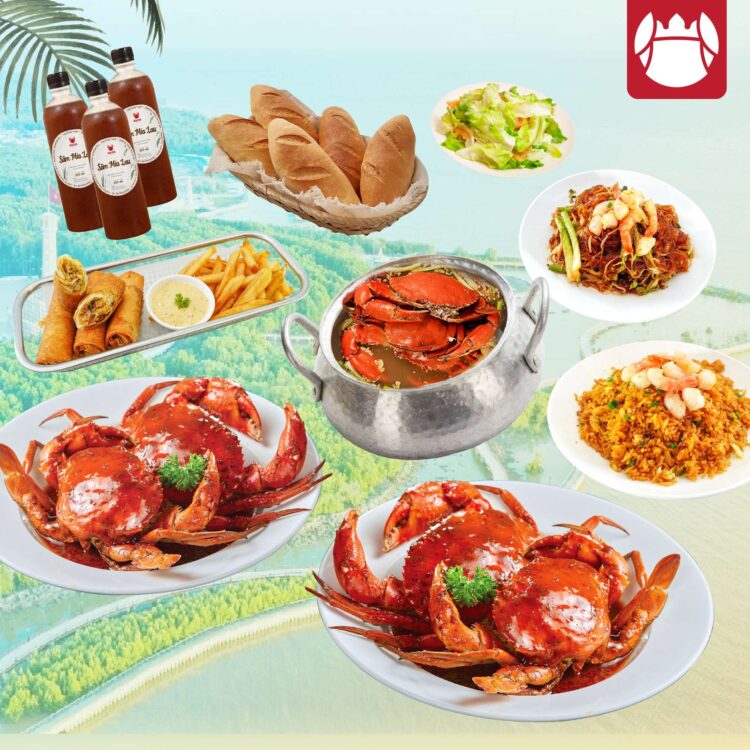 nhà hàng cua ở Sài Gòn - Vua Cua