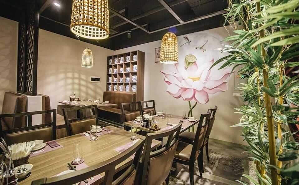 nhà hàng có không gian đẹp ở Hà Nội