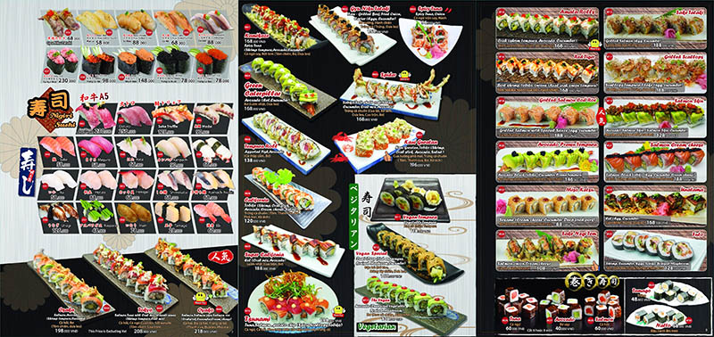 nhà hàng sushi ở Đồng Nai Giá một số món sushi tại Thiên Quế 333 - Amaterrace
