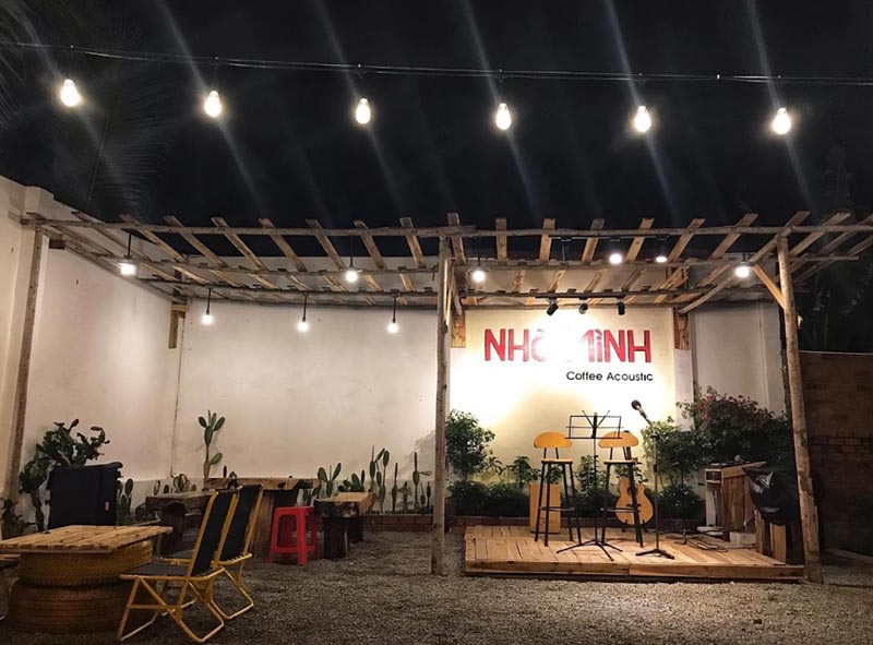 quán cafe acoustic ở Đồng Nai Không gian rất chill của Coffee Acoustic Nhà Mình