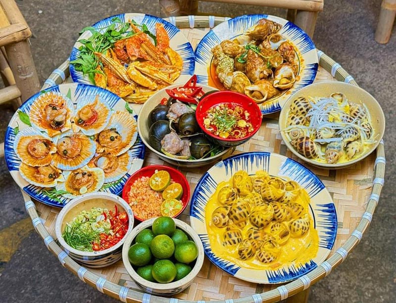 quán ốc Cần Thơ Tiệm Ốc Gánh 33K