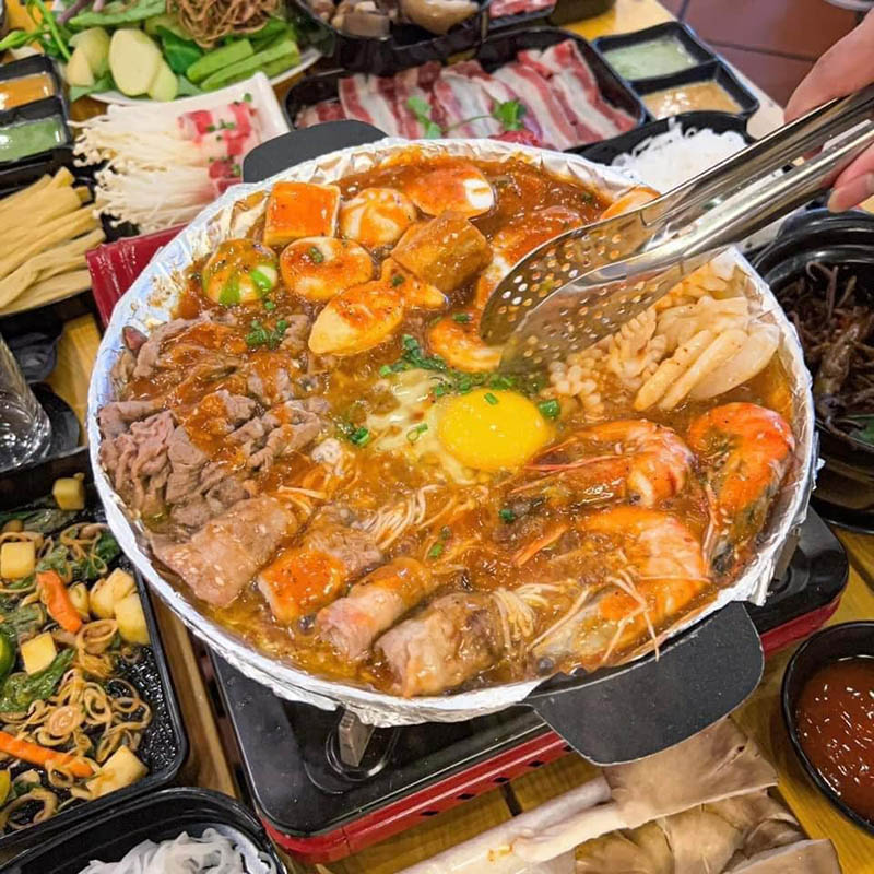 quán lẩu ngon ở Quy Nhơn Lẩu Nướng Nyna Nyna