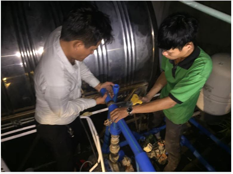 thợ sửa máy bơm nước tại tphcm