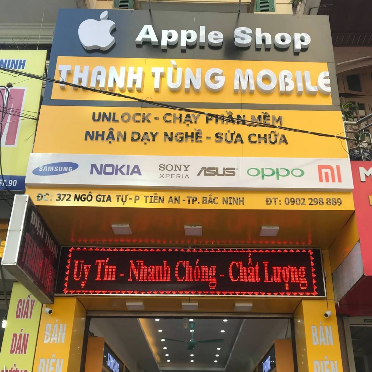 đơn vị sửa chữa iphone Bắc Ninh