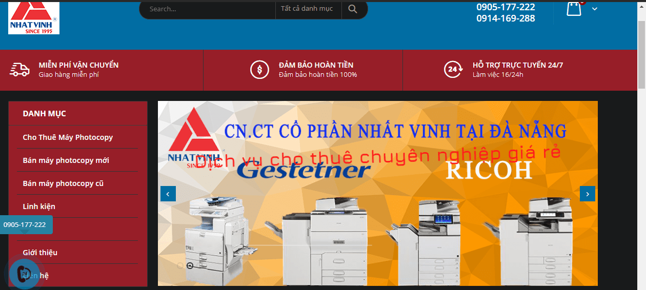 Thuê máy photocopy Đà Nẵng