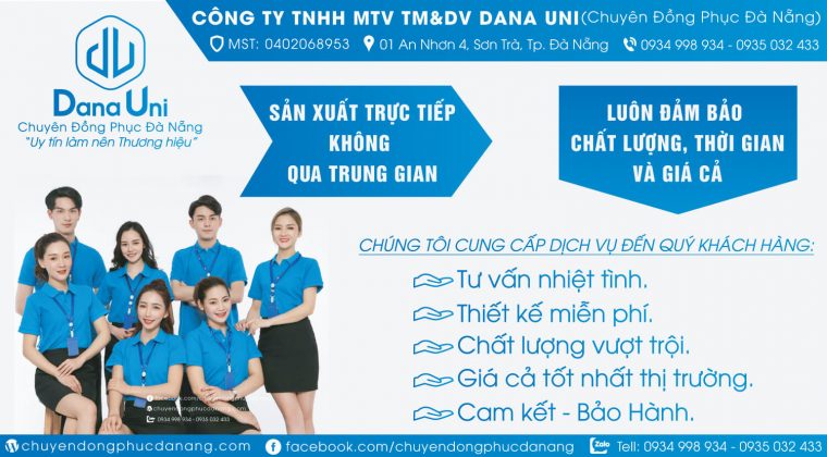in áo đồng nghiệp Đà Nẵng