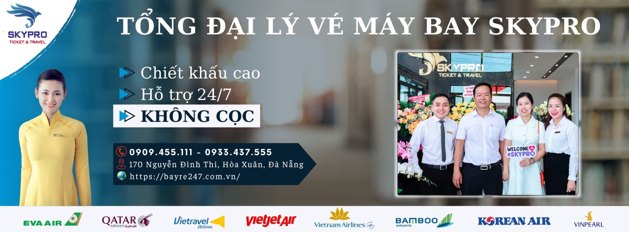 đại lý vé máy bay Đà Nẵng