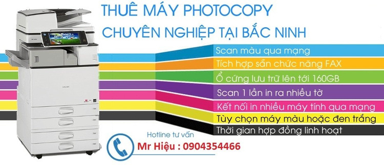 thuê máy photocopy Bắc Ninh