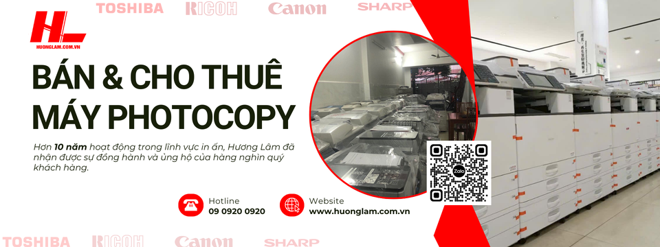 Bán máy photocopy TPHCM - Hương Lâm