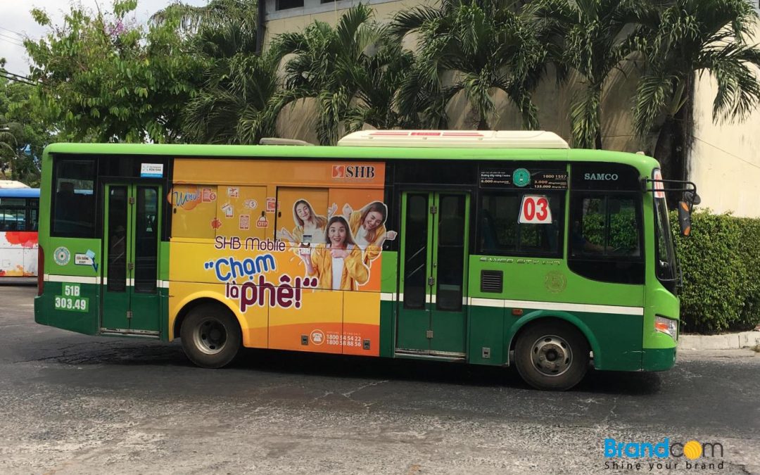 quảng cáo xe bus Hà Nội