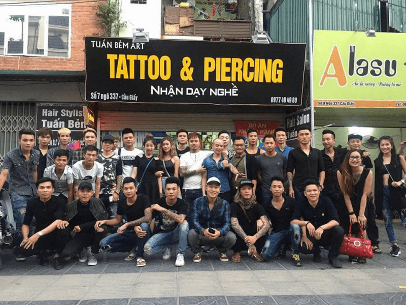 Tiệm Tattoo & Piercing Tuấn Bẻm