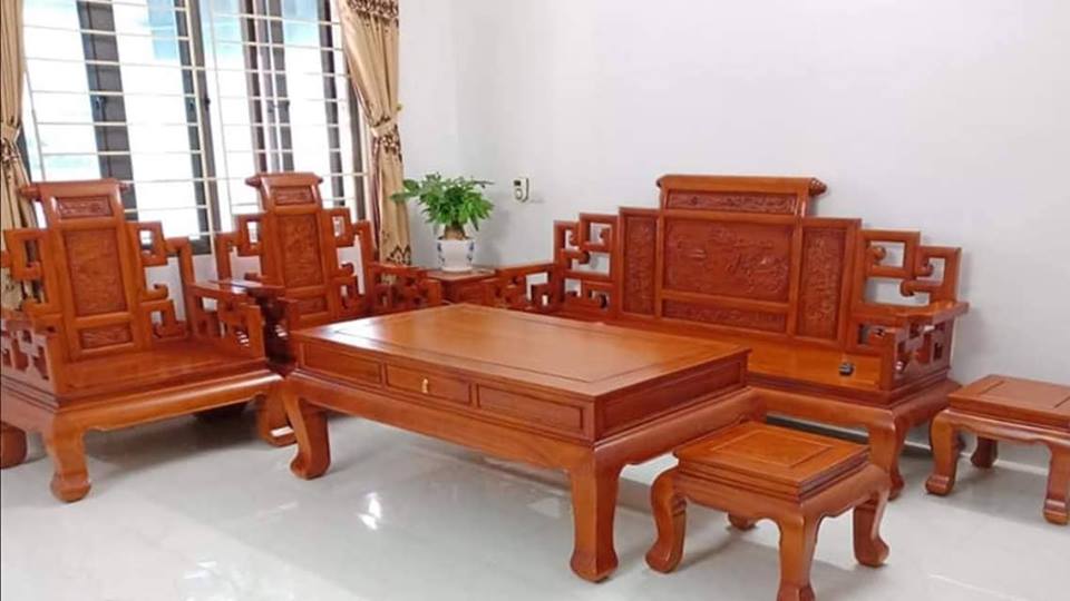 bàn ghế gỗ Quy Nhơn