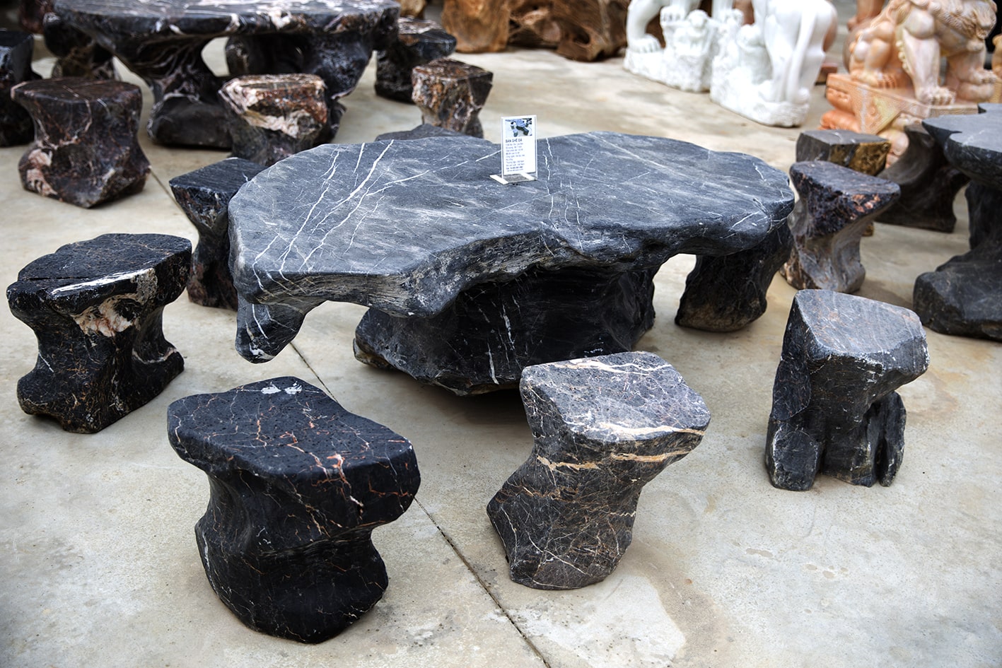 bàn ghế đá tự nhiên Thanh Hóa - Thanh Hóa Stone
