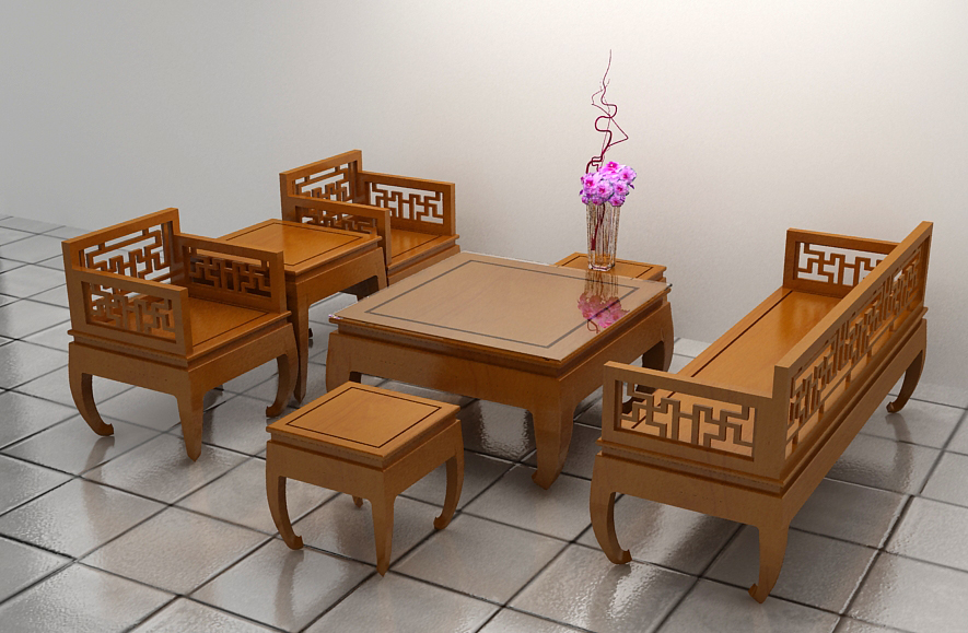 bàn ghế gỗ Bình Phước