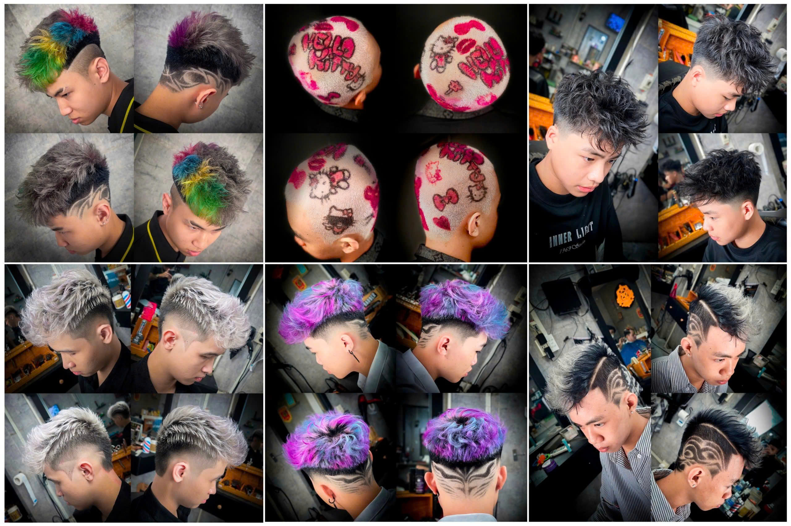 Các mẫu tóc hot tại 93 Barbershop