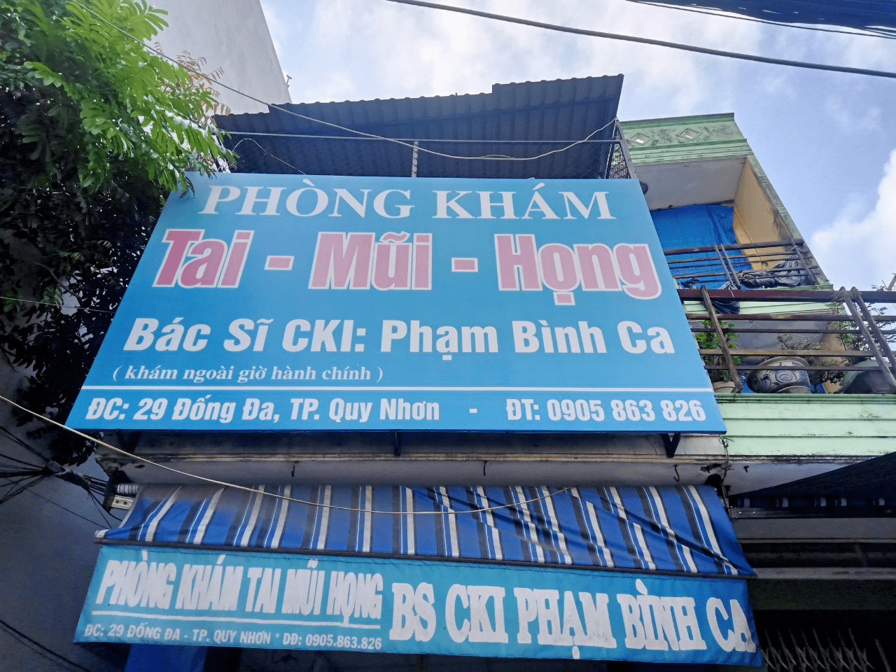 Phòng Khám Tai Mũi Họng Bác Sĩ Phạm Bình Ca