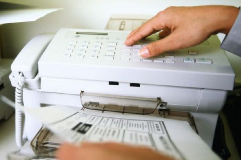 Máy fax in phun