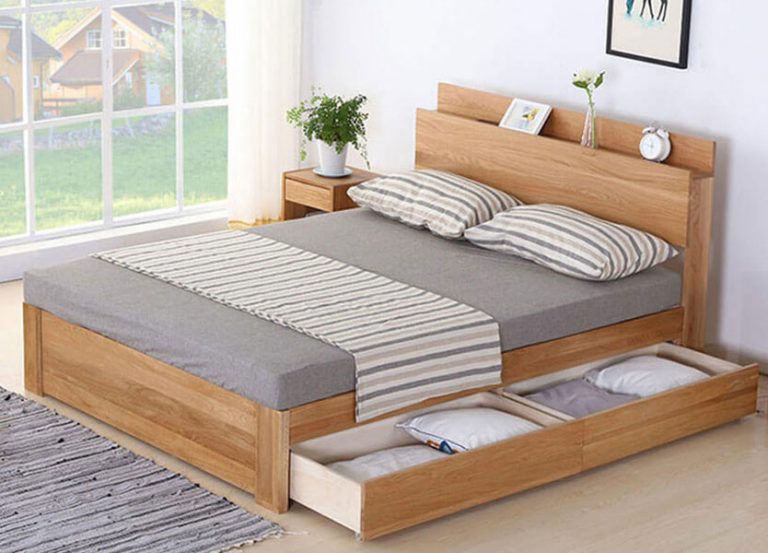 giường gỗ Gia Lai