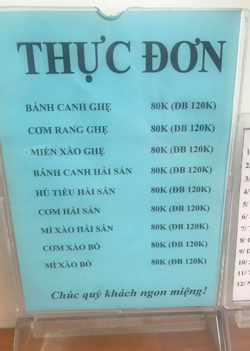 bánh canh ghẹ Phú Quốc Bánh Canh Ghẹ Huỳnh Như