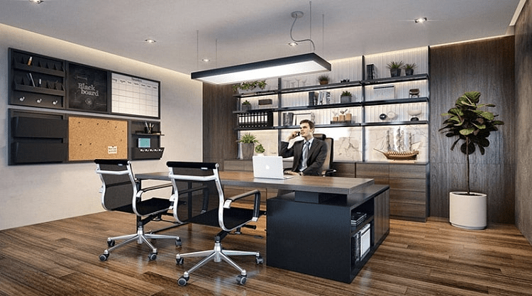 báo giá thiết kế nội thất văn phòng công ty Khai Đạt