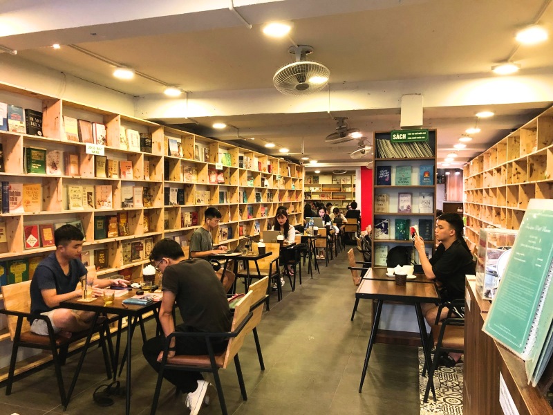 cafe sách Đà Nẵng