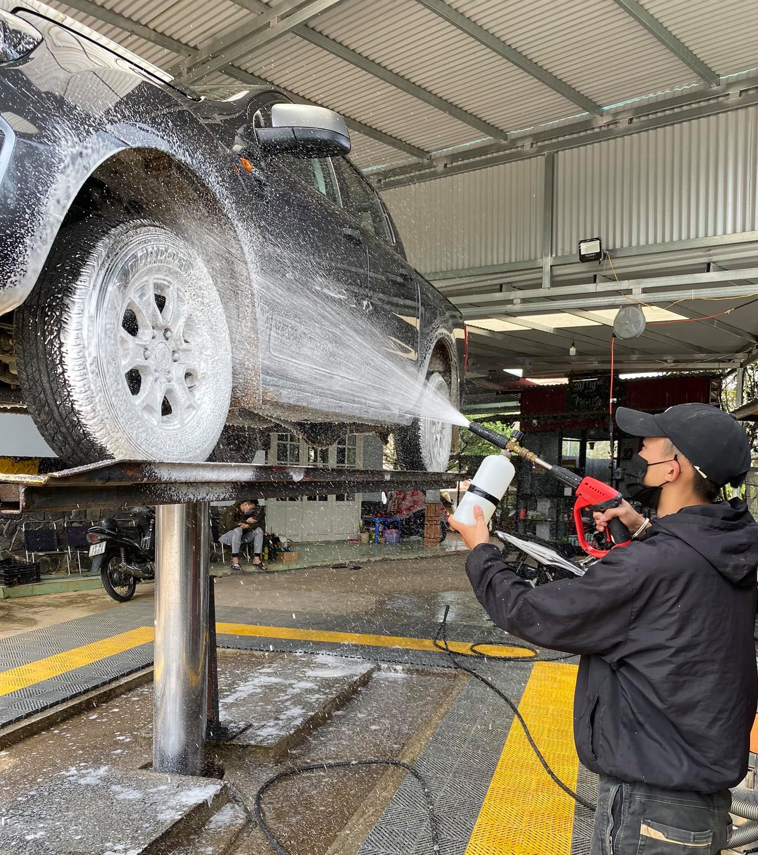 rửa xe ô tô đà lạt