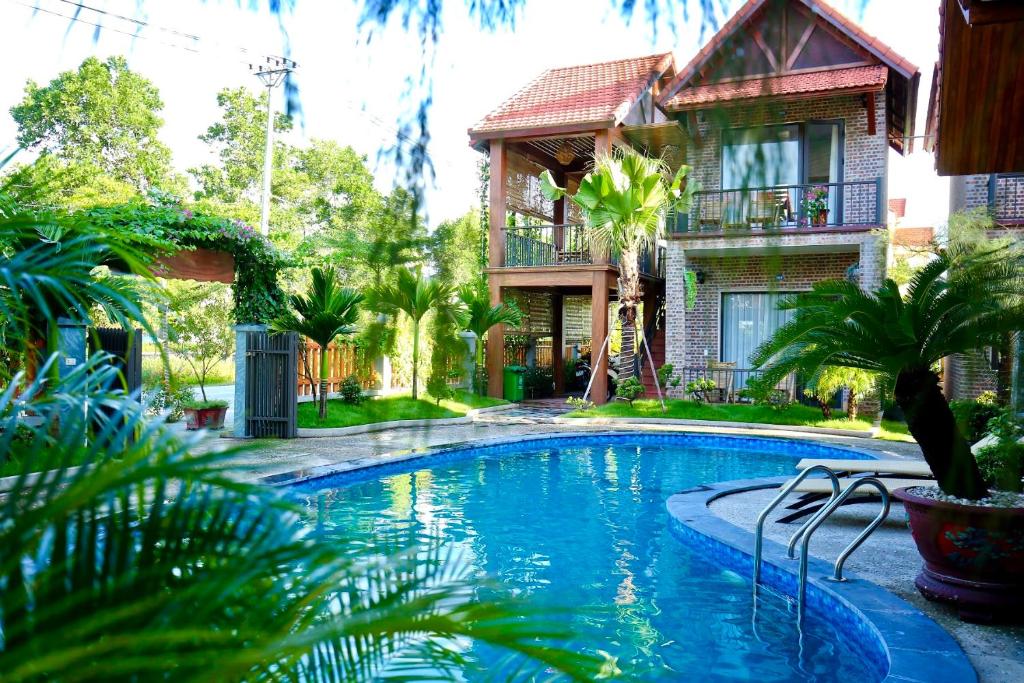 villa Ninh Bình view đẹp có hồ bơi