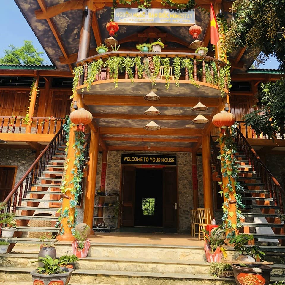 Homestay thác Bản Giốc đẹp giá tốt