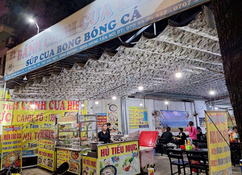 ăn vặt Thủ Dầu Một Bánh Canh Cua Hiền