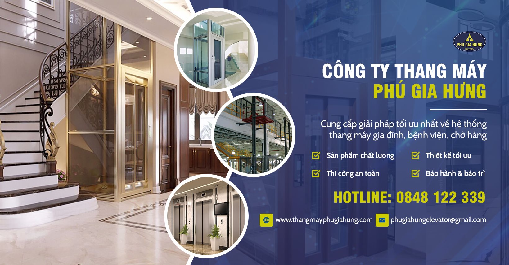 Công Ty Thang Máy Phú Gia Hưng - Chuyên Thi Công Khung Thép Thang Máy Ở Đà Nẵng
