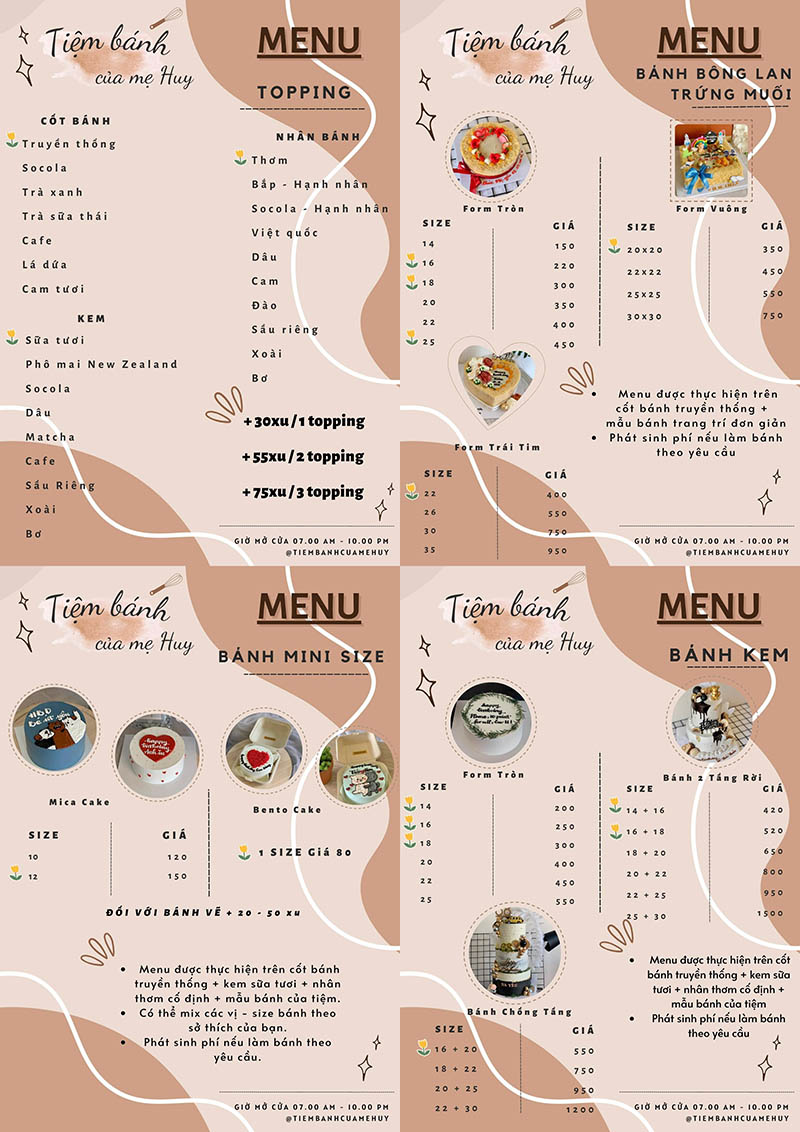 tiệm bánh kem ở Tây Ninh tiệm bánh kem ở Tây Ninh