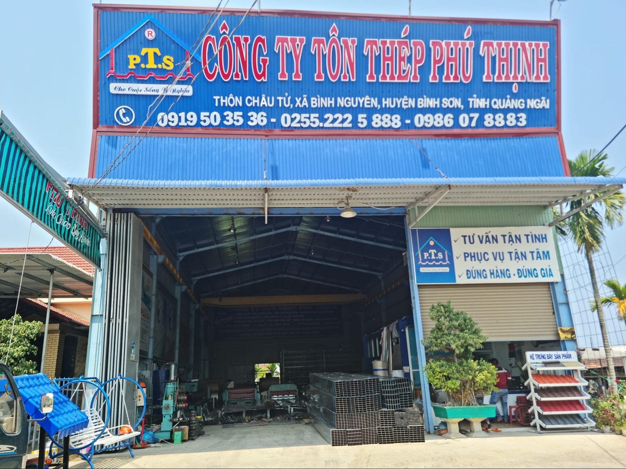 Công Ty Tnhh Mtv Tôn Sắt Thép Phú Thịnh - công ty sắt thép Quảng Ngãi
