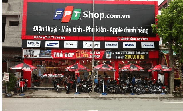 Một cửa hàng FPT Shop