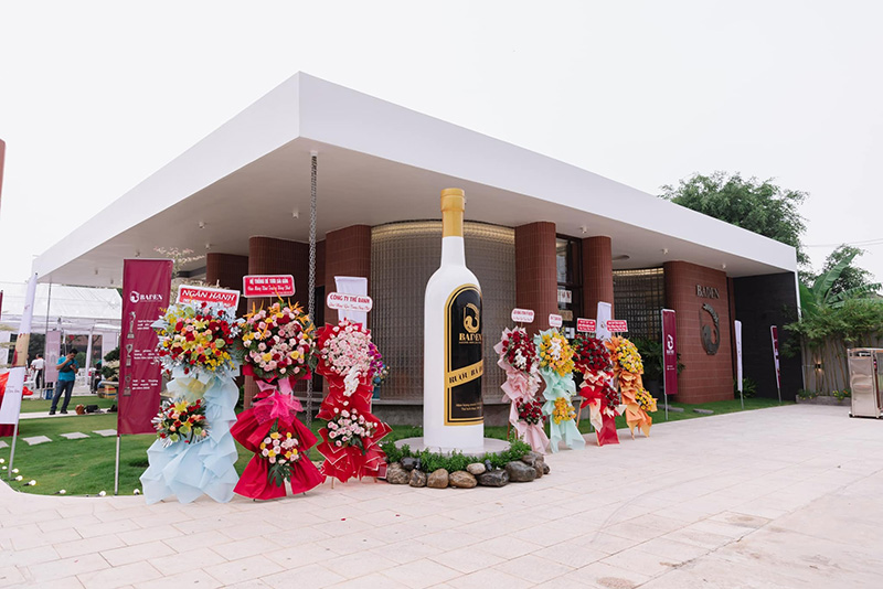 rượu Tây Ninh Showroom Rượu Bà Đen cực kỳ hiện đại