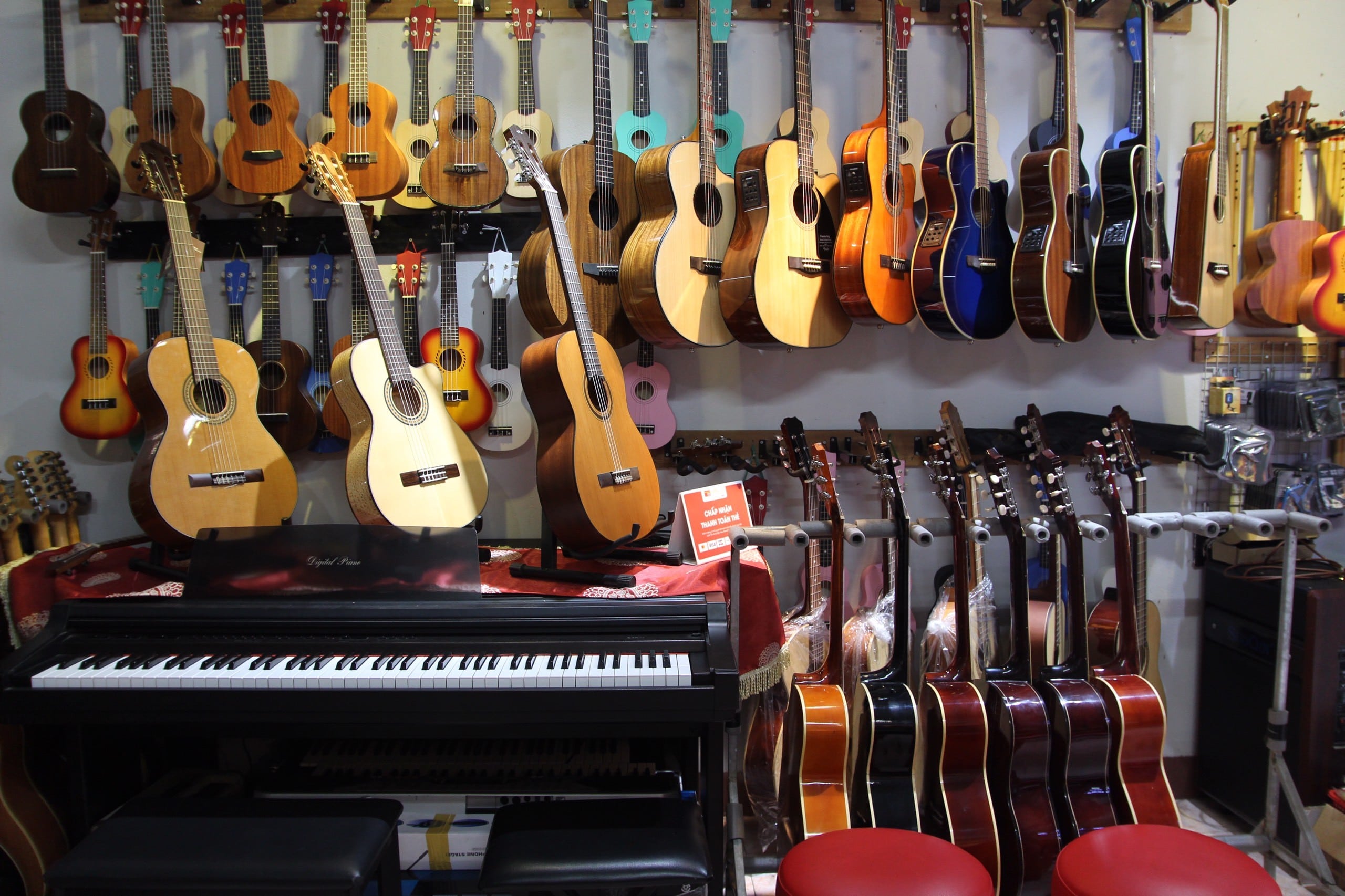 shop bán đàn guitar ở Tây Ninh